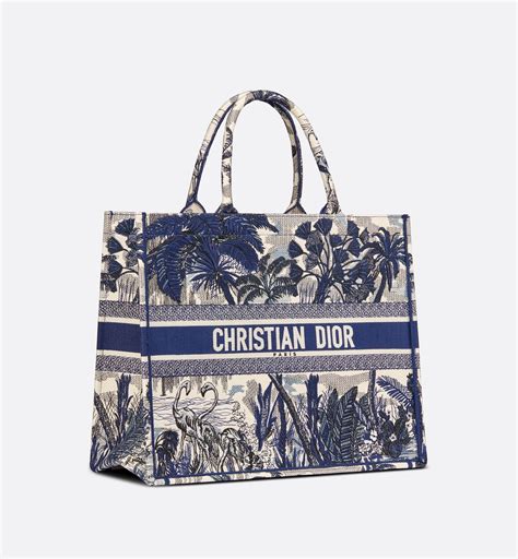 dior print tote|Dior shopping tote.